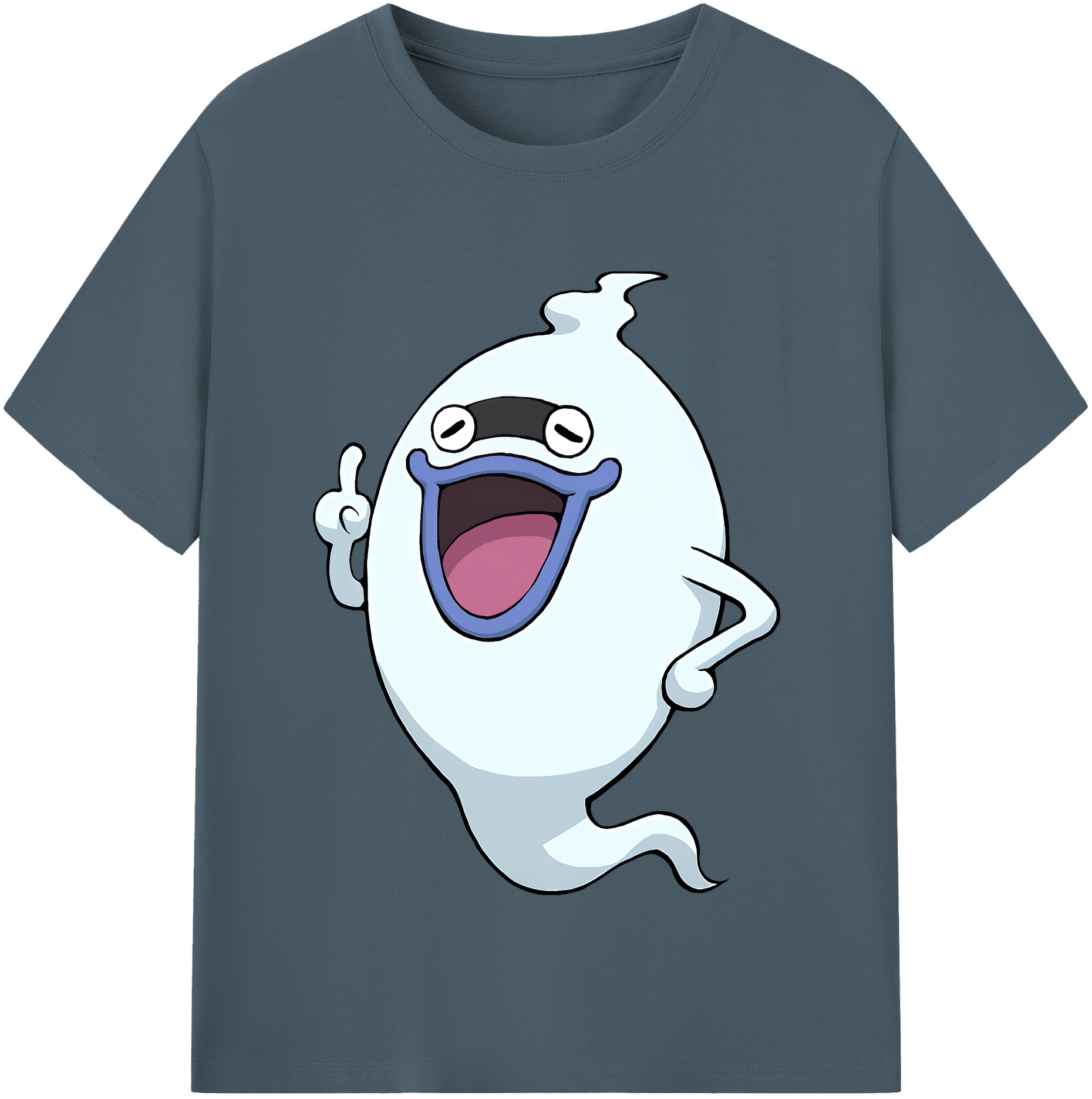 （画像用） 妖怪ウォッチ Yo-kai Watch 綿100％半袖Tシャツ（フロントプリント）